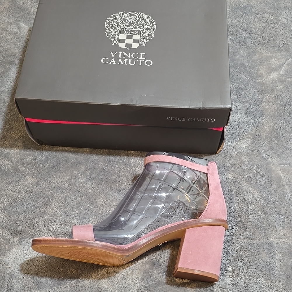 Vince Camuto Pink Women's Block Heel Sandals